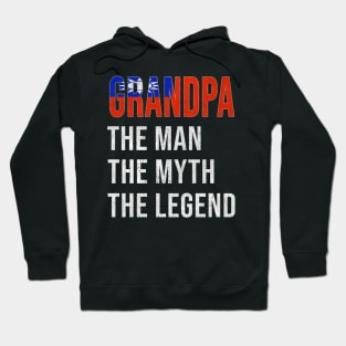 Grand Father Taiwanese Grandpa The Man The Myth The Legend - Gift for Taiwanese Dad With Roots From  Taiwan Hoodie